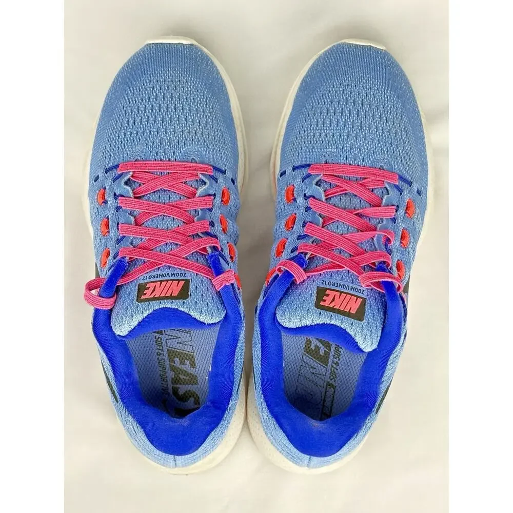 Nike Air Zoom Pegasus 33 Running Sneakers Women US 7.5 Blue Pink 863766-400